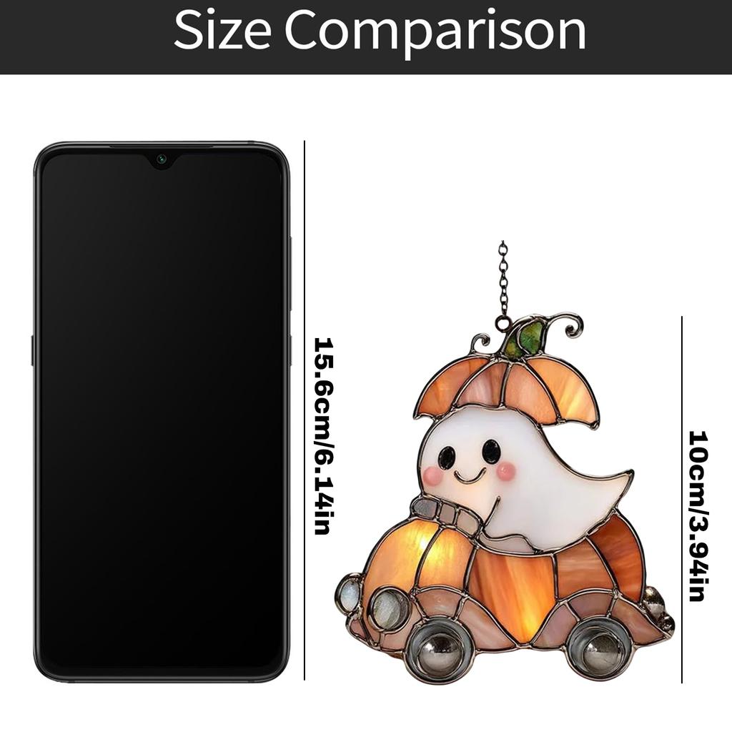 Halloween Ghostly Catcher Pendant, Cute Home Gift, Decorative Pendant