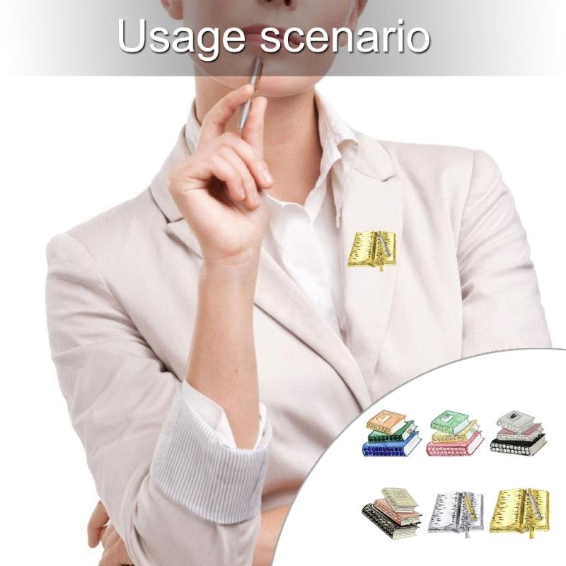 Прочная эмалированная брошь со стразами и сверкающими камнями для стойкого цвета и блеска в аксессуарах