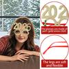 2026 New Year Eve Glasses Christmas Party Photo Props for Adults Kids Festive Celebration Eyewear for Countdown Party