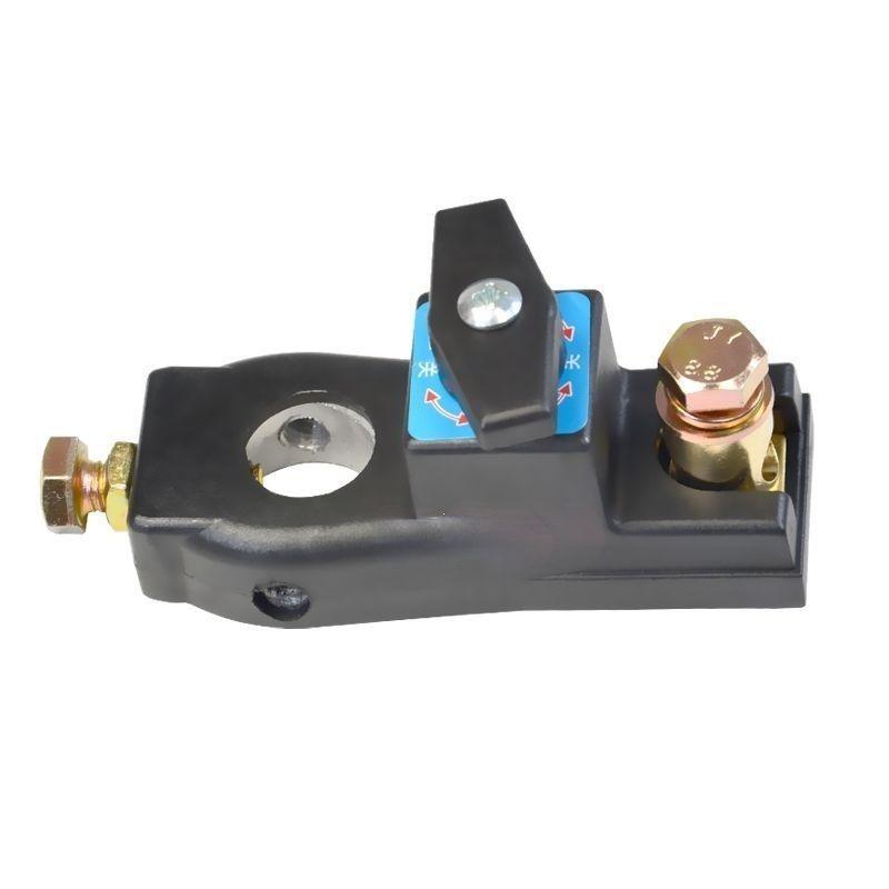 Negative Terminal Car Battery Disconnect Switch - Full Vehicle Power Off & Anti-Leakage Clip