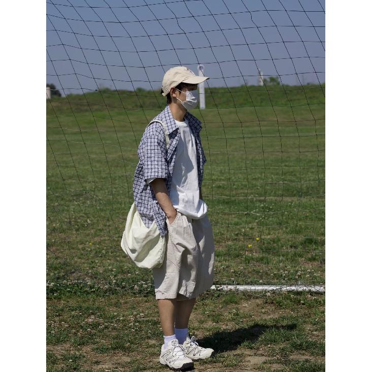 Летняя новая клетчатая рубашка мужская рубашка в стиле ретро с коротким рукавом в американском стиле японская рубашка куртка