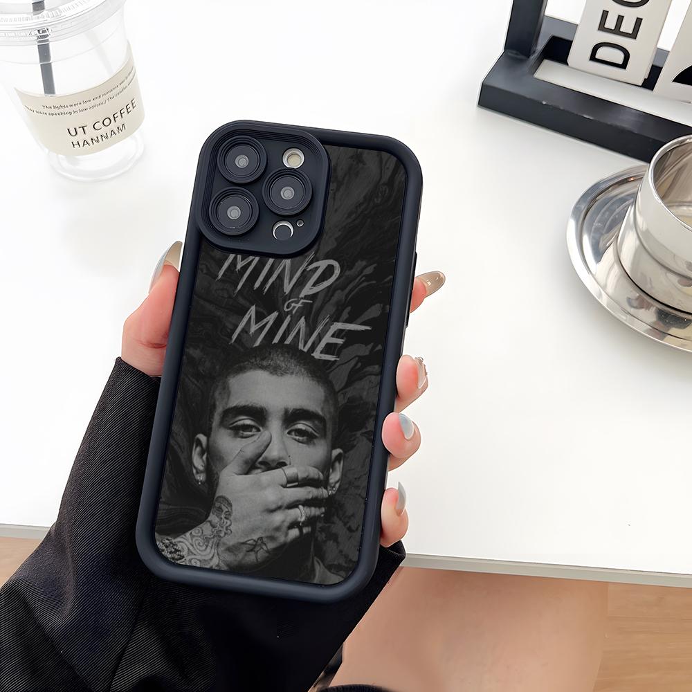 Чехол для телефона певца Зейна Малика Мягкий силикон Для IPhone 17 16 15 14 13 12 Mini 11 Pro Max Plus Защитная крышка для объектива камеры