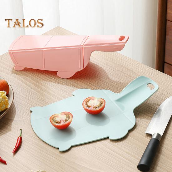 Foldable Cutting Board Non-Slip Dirt-resistant Crack-resistant Food-grade Chopping Block Kitchen Tool