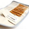 Clover Crochet Hook 10 crochet 3 tapestry mini knitting crochet hook case Set hooks, needles, scissors, gauge, (43-405)