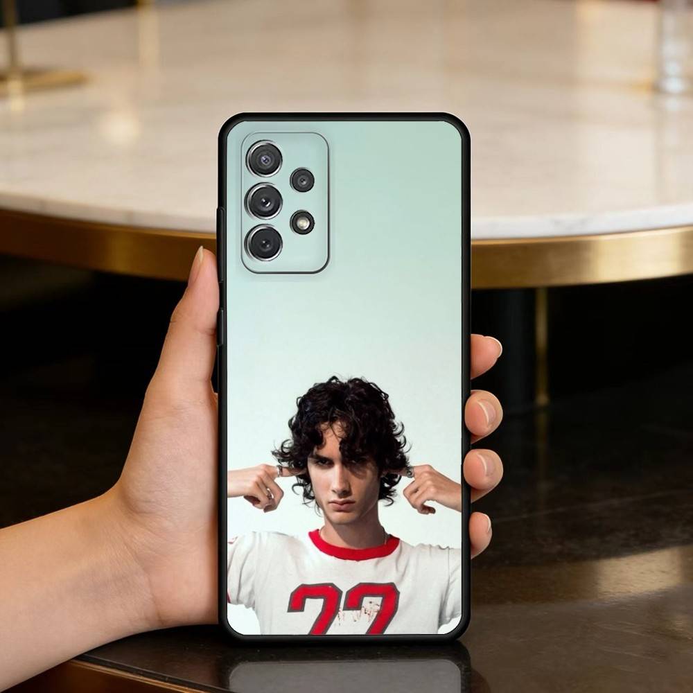 Чехол Singer S-Sombr-BR из мягкого силикона, черный, для Samsung Galaxy A73, A72, A71, A70, A53, A52, A51