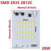 Светодиодные лампы чипы 220 В SMD чип 2835 Smart IC светодиодный модуль Замена 10 Вт 20 Вт 30 Вт 50 Вт 100 Вт для наружного прожектора прожектор