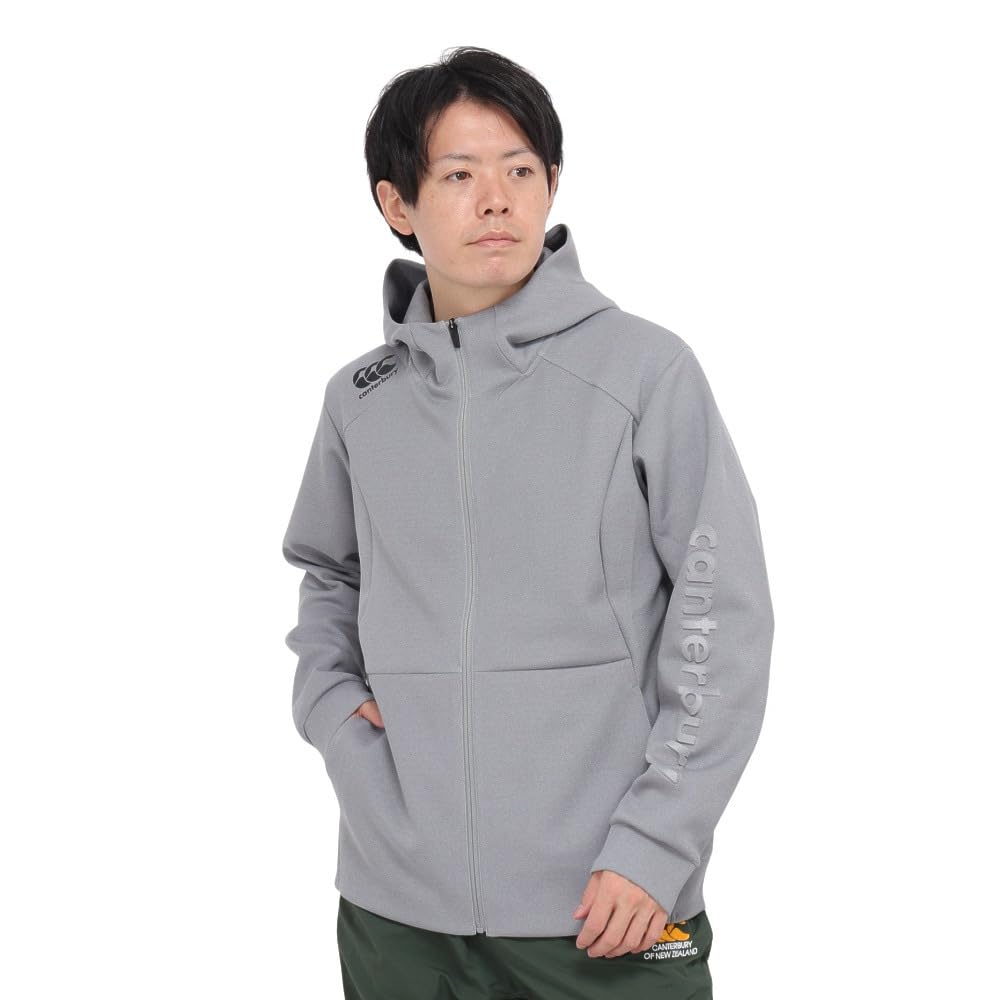 Canterbury TEC AIR LIGHT ZIP HOODY Medium L R+ D.A.F 15, Gray,