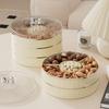 Light Luxury Multi-layer Fruit Plate Living Room Coffee Table Snacks Melon Seeds Dried Fruit Box Nuts Compartment Storage Box