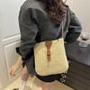 Niche Commuter Messenger Bag Mobile Phone Bag Women's Bag Large Capacity Seaside Leisure Beach Bag Versatile Straw Bag Shoulder Bag