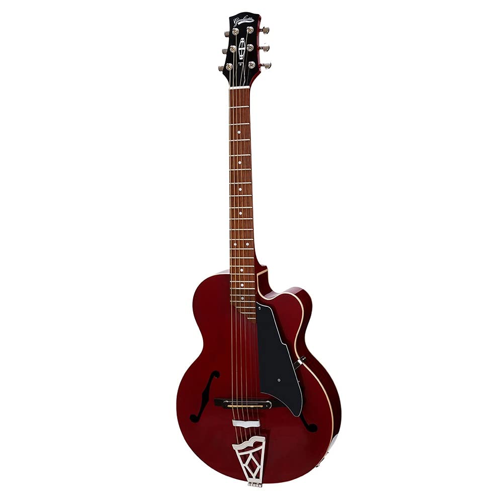 VOX Giulietta TR Trans Red Full Acoustic Guitar with Piezo Pickup VGA-3PS