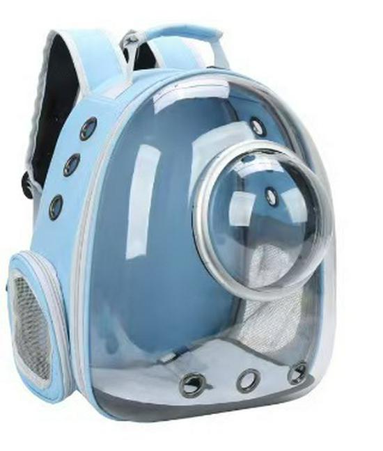 Прозрачный рюкзак для кошек и собак - Большая сумка для выгула питомцев