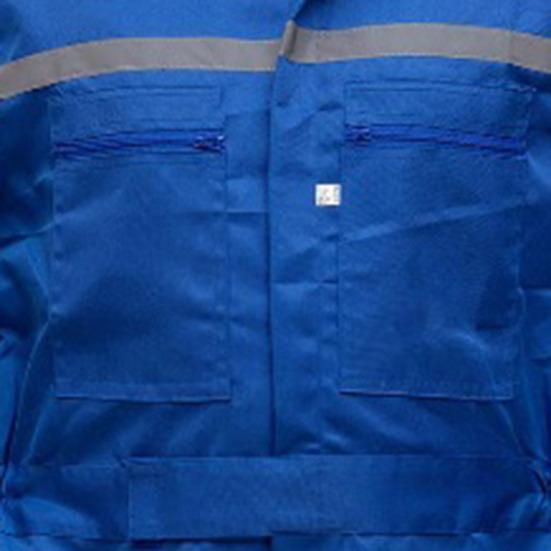 Рабочий комбинезон унисекс С капюшоном на шнурке Износостойкие светоотражающие карманы на молнии Свободные защитные комбинезоны для рабочих Механический комбинезон для авторемонтников