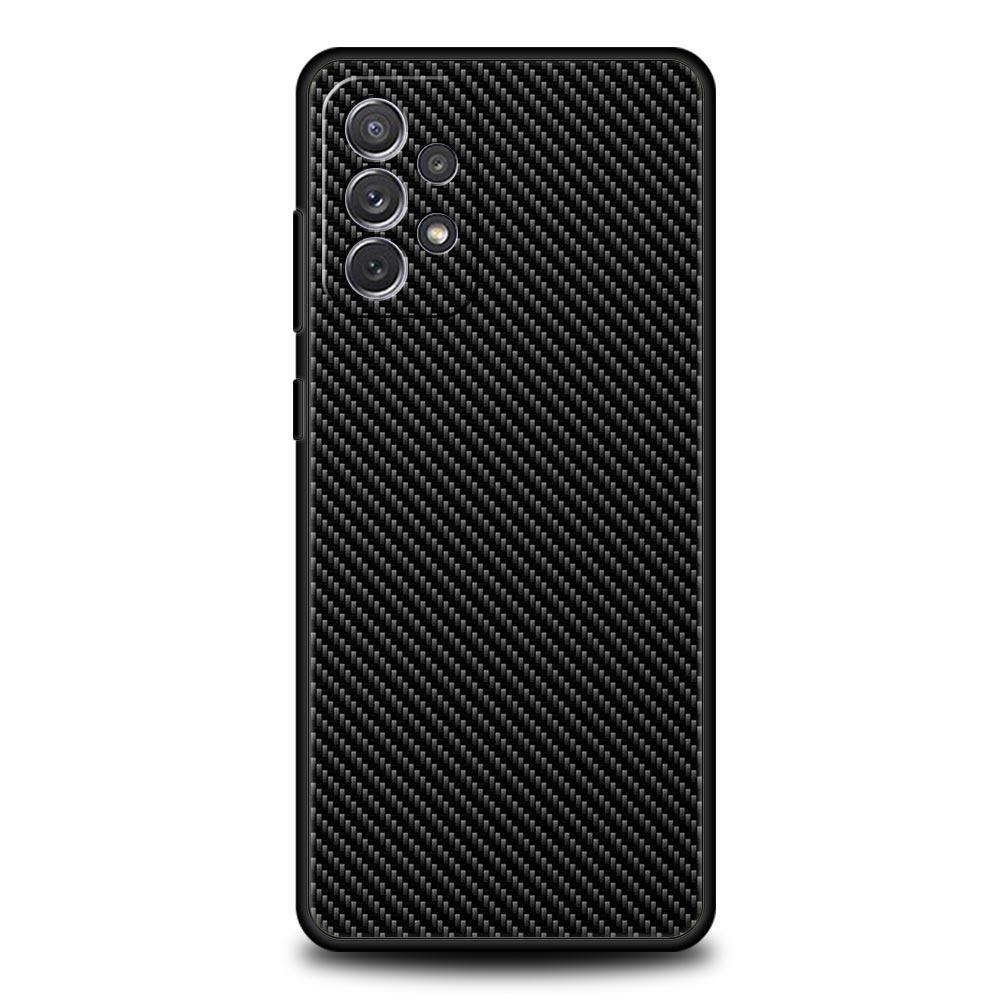 Чехол из углеродного волокна для Samsung Galaxy A13 A51 A71 A41 A31 A21S A11 A01 A03S A12 A32 A52 A22 A23 A33 A53 A73 5G Мягкий чехол