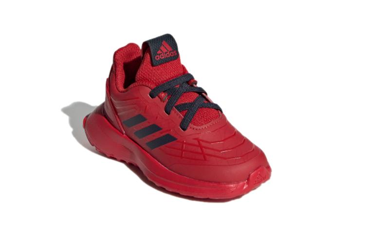 adidas Кроссовки для малышей «Человек-паук» El I, из синтетической кожи, устойчивые к истиранию, низкие, красные, для младенцев и малышей G27556