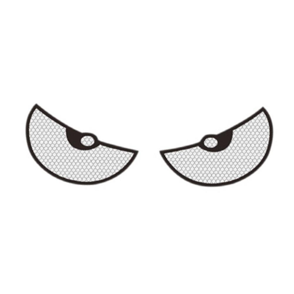 2 шт./компл. светоотражающие полоски безопасности кошачий глаз ночное предупреждение наклейки автомобильные аксессуары наклейки на окна