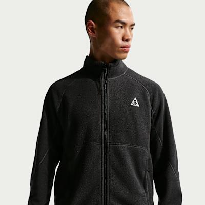Унисекс Куртки Nike ACG Мужские Черные С Воротником-стойкой Средней Толщины