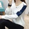 New Spring and Autumn Fashion Trend Korean Version Loose and Versatile Color Matching Foreigner Thin Women's Long Sleeve Sweater