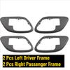 1 or 2 or 4 Pcs Beige ide Door Handle w/ Frame Front Rear Left Right For GMC Chevrolet Suburban C K Series Yukon Tahoe Truck