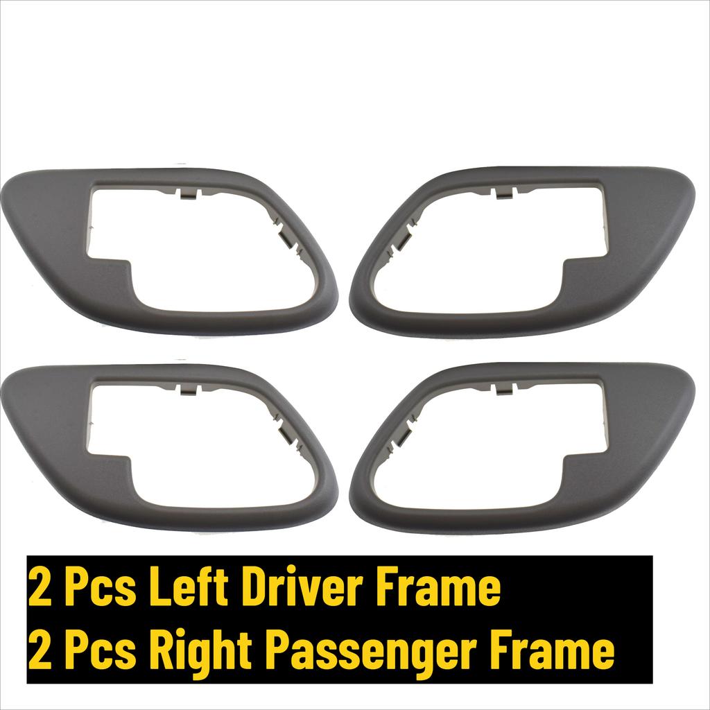 1 or 2 or 4 Pcs Beige ide Door Handle w/ Frame Front Rear Left Right For GMC Chevrolet Suburban C K Series Yukon Tahoe Truck