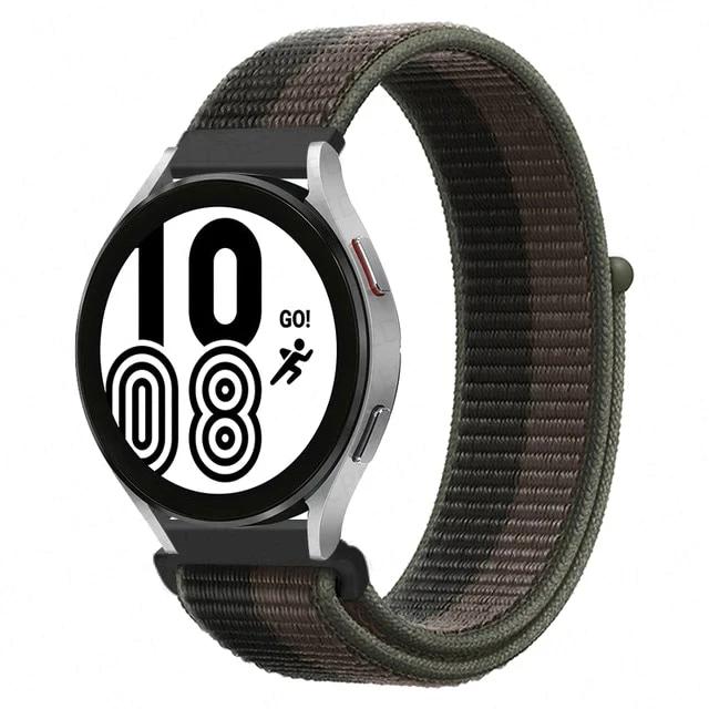Нейлоновый ремешок-петля 20 мм 22 мм для Garmin Forerunner 265 965 255 255M 245 645 158/Venu 2Plus/Vivoactive 4 3/Venu SQ 2 Ремешок для браслета
