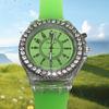 Yousheng Stylish LED Fluorescent Couple Watch Accurate Time Clear Reading Luminous Display Comfortable To Wear Watch