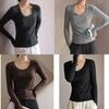 Moisturewicking Modale Long Sleeve T Shirt For Women With Slim Fit Comfort For Autumn Casual Wear