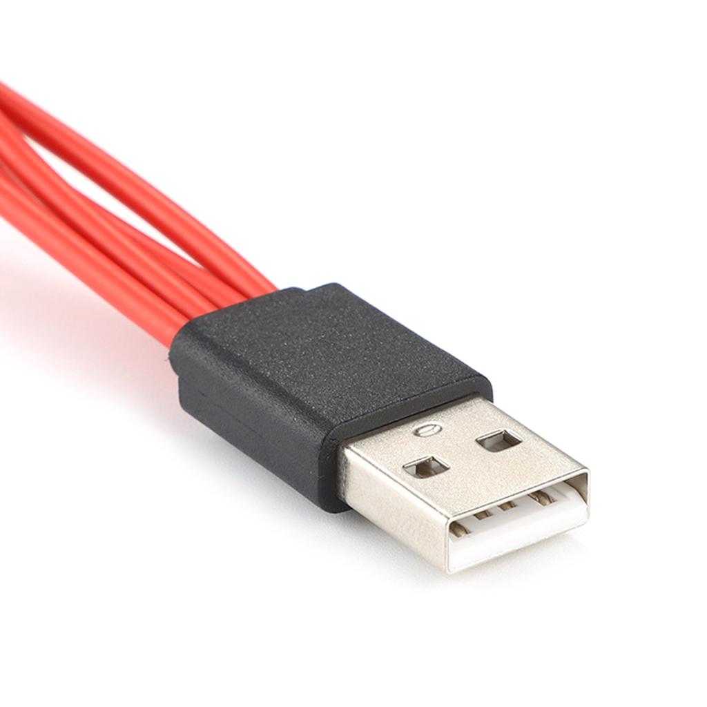 Кабель-разветвитель Micro USB Многофункциональный зарядный кабель 4 в 1 Кабель-адаптер для зарядки Micro USB Кабель для зарядки и синхронизации данных для телефона