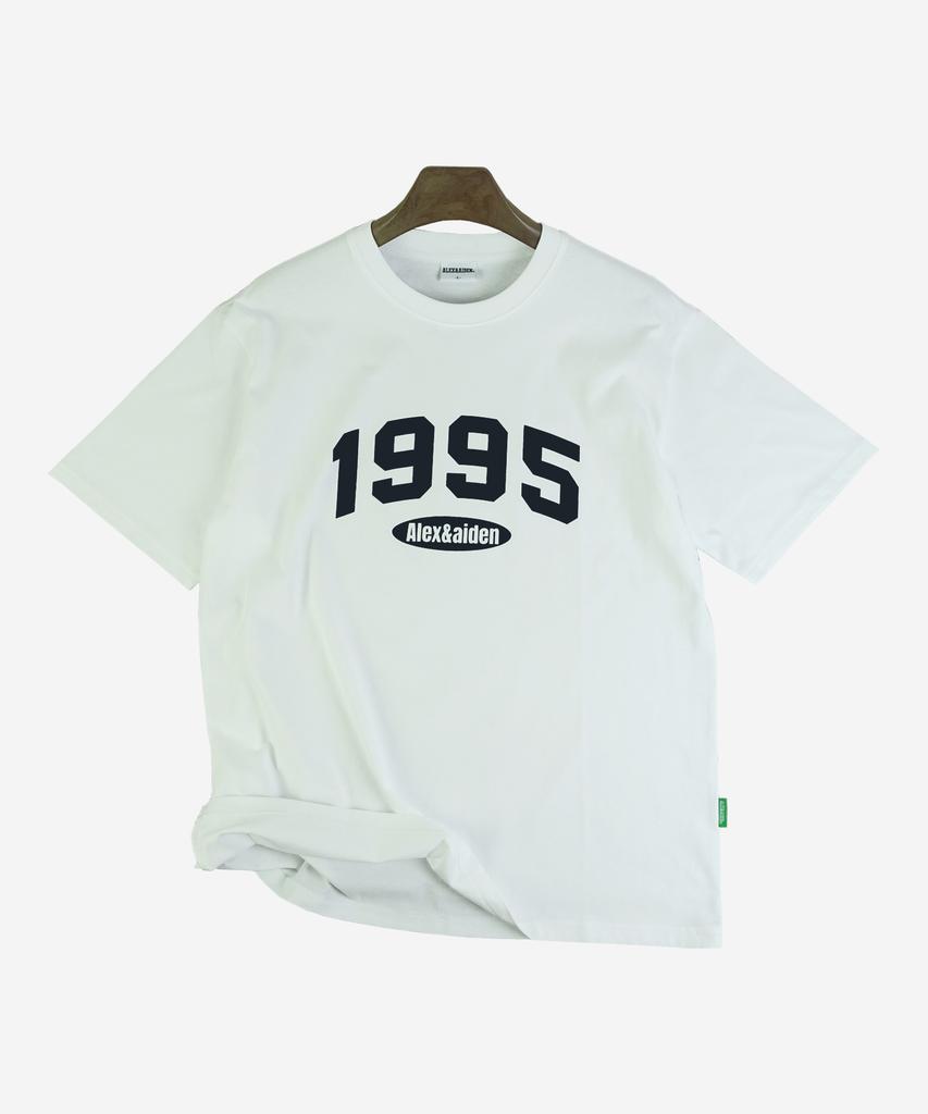 ALEXNAIDEN 1995 Футболка с коротким рукавом (белый)