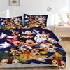 3pcs Disney Classic Characters Quilt Cover Set (1 Quilt Cover + 2 Pillowcases Without Pillow Core), High-Definition Printing for Home and Do