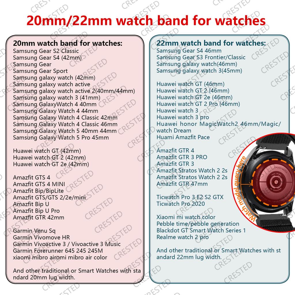 Band For Amazfit GTS 4/2/2e/3/GTS2 Mini/GTR/4/3/Pro/GTR2/stratos Magnetic Nylon Bracelet Amazfit bip 5 6 20mm/22mm Watch straps