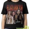 ELIZABETH OLSEN SHIRT, Elizabeth Olsen Tees Fans Gift, Elizabeth Chase Olsen Retro 90s Bootleg Homage Merch, Elizabeth Olsen Vintage T-Shirt