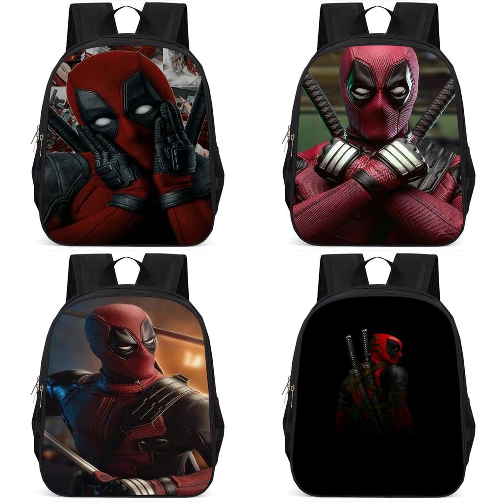 Spacious 15 Inch Deadpool Backpack For Boys And Girls With Large Capacity Design