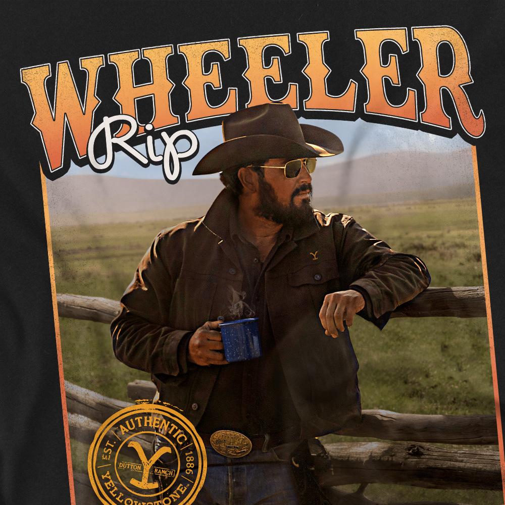 Yellowstone Mens Coffee with Rip Wheeler T-Shirt