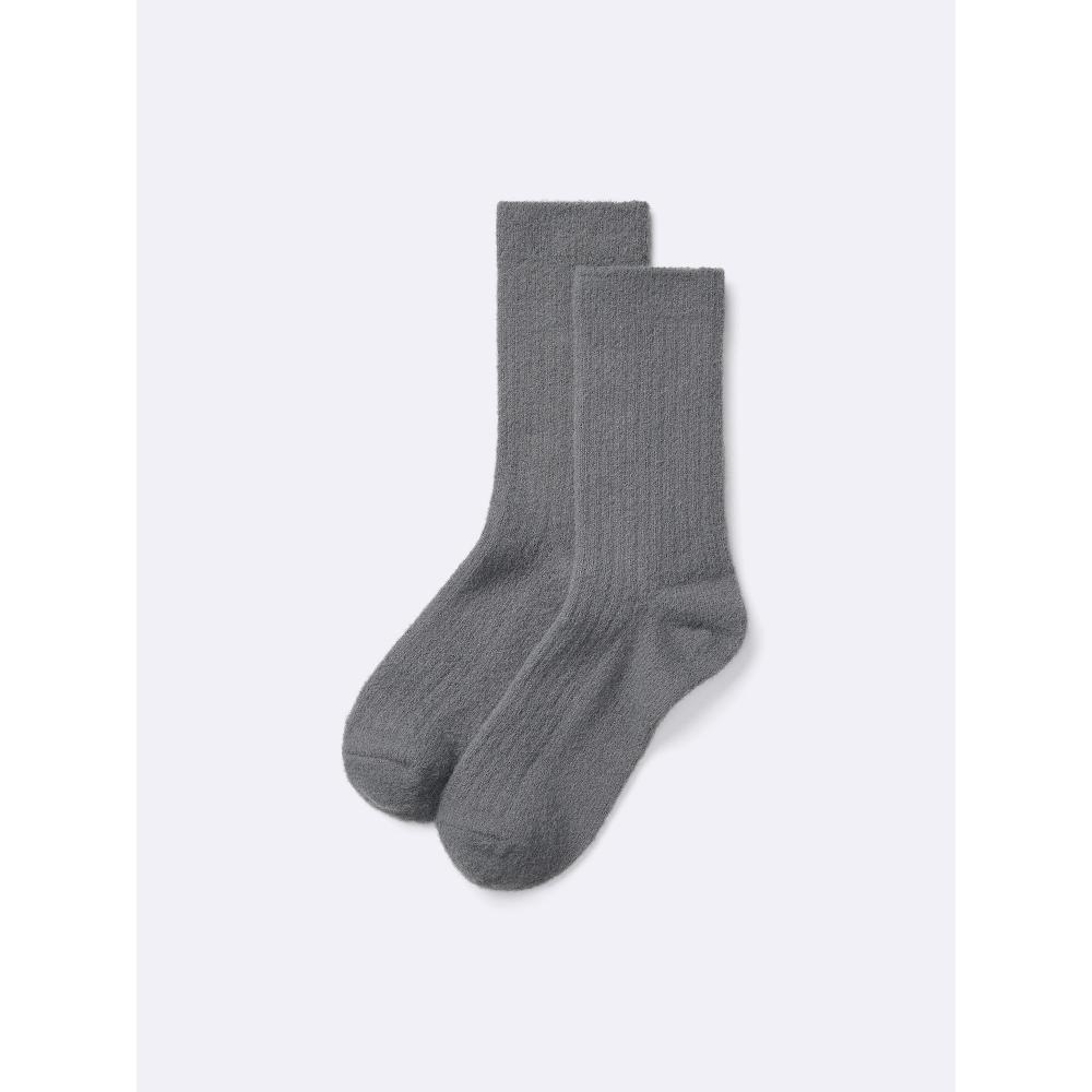 GU by Uniqlo Style Heat Crew Socks  Brushed 