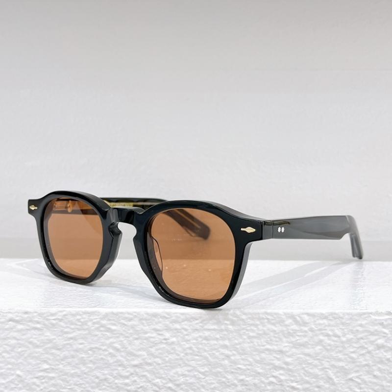 Солнцезащитные очки Jacques высокого качества для мужчин, винтажные квадратные ацетатные солнцезащитные очки, роскошные дизайнерские солнцезащитные очки для женщин, солнцезащитные очки JMM с градиентными линзами