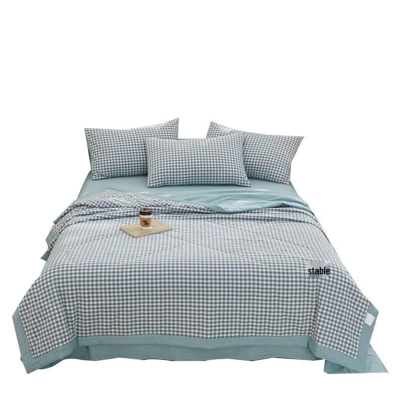 Летнее одеяло из стираного хлопка Little Bear Home Textile