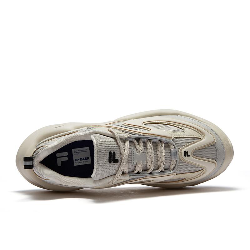 Fila Fusion Кроссовки Buzzard Meteor Удобные Универсальные Модные Увеличивающие Рост Низкие Повседневные Кроссовки Мужские Кроссовки Серый T12M441119FAW