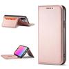 Samsung Galaxy S23 Wallet Case with Magnetic Closure & Stand - Pink