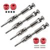 YSUN-Stainless Steel Front Axle Shaft And Rear Drive Shaft For Traxxas Mini Maxx RC Car Upgrade Parts