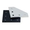 Silver Angle Bracket Without Screws 5 Hole Fasteners