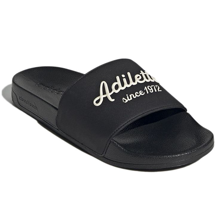 Adidas Adilette Shower Slide Core Black Unisex Sneakers Wonder-White GW8747