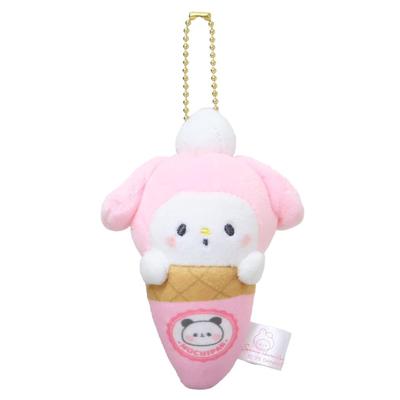 [Kamio Japan] Персонажи Sanrio x Мотимоти Панда [Талисман] Брелок-талисман Моя Мелоди Мороженое Sanrio