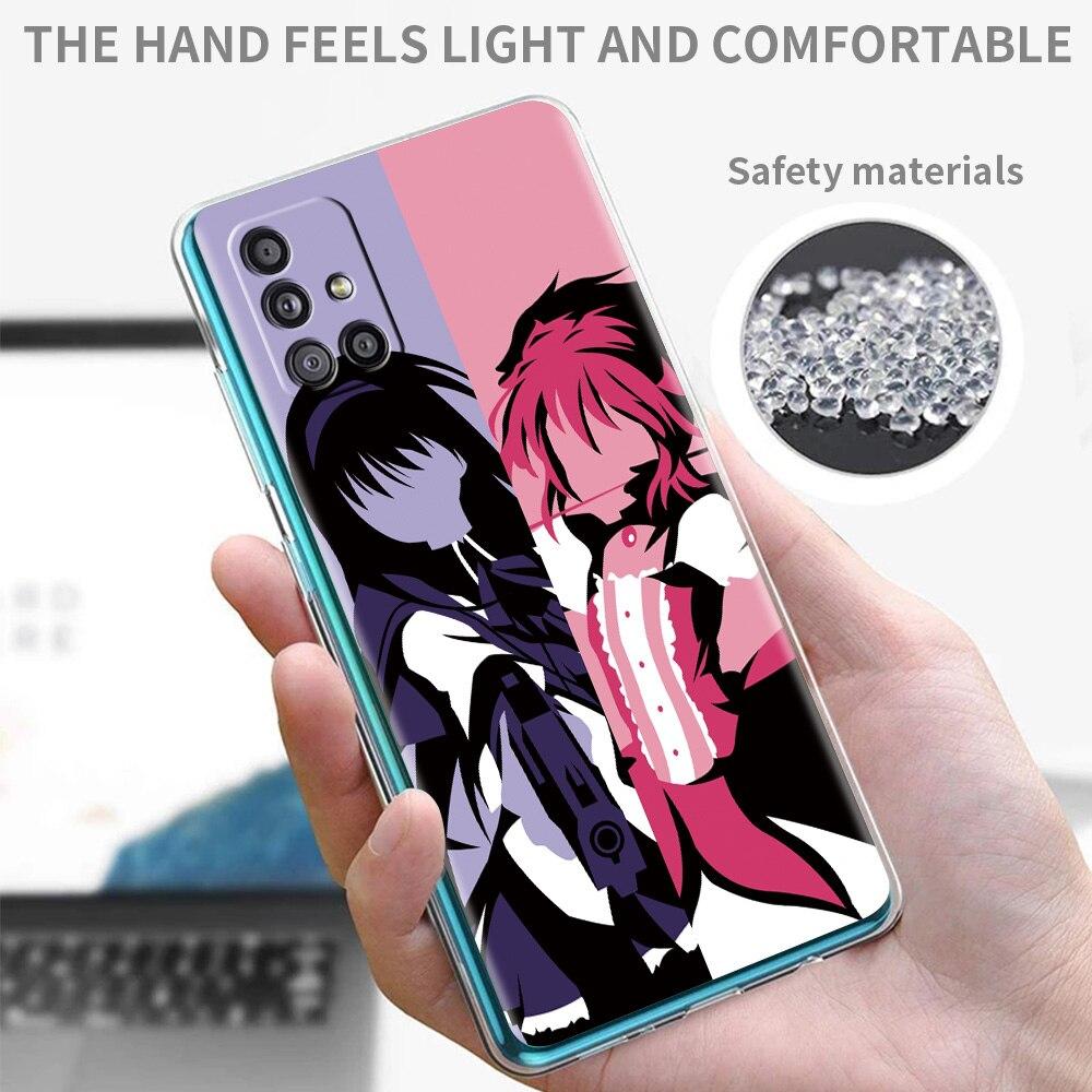 Чехол для телефона Anime Puella Magi Madoka Magica для Samsung Galaxy A51 A71 A21S A12 A11 A31 A41 A52 A32 5G A72 A01 A02S Прозрачный чехол