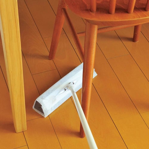 Azuma Floor Wiper, Sponge Wiper F, Convenient for Stairs, 27cm Wiping Width, 69-108cm Handle Length, Fits Stairs and Room Corners, FL374