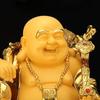 Maitreya Buddha Ornaments Living Room Wine Cabinet Big Belly Attracting Wealth Smiling Buddha Office Decorations