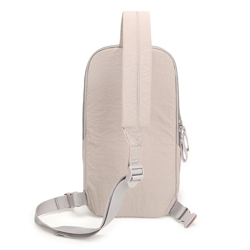 Сумка через плечо Спортивная нагрудная сумка для улицы Большой вместимости Однотонная сумка на плечо