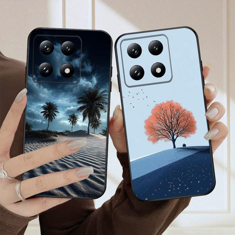 Тропический пляж у моря Для Xiaomi Poco X7 M7 Pro 5G M5 X4Pro 4 M6 4G C65 C75 F6 X6 5 7 X5 F7 Ultra M5S M4Pro 5G мягкий чехол для телефона