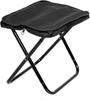 Складной складной стул для кемпинга, низкий стул, мини-размер, черный