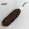 Safe Natural Fur Cat Toy Faux Tail Toy, Realistic Plush Tail, Interactive Hunting for Indoor Quiet Nighttime Play Cats, Simulated with Durable