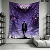 Solo Leveling Wall Tapestry Aesthetic Wall Hanging Printed Fabric Blanket Decorative Tapestries for Bedroom Living Room Home Decor